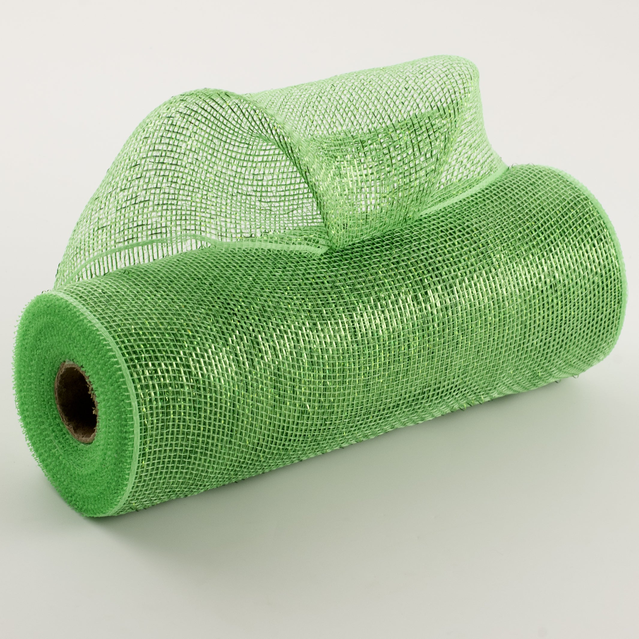 10" Thin Laser Foil Mesh: Lime Green
