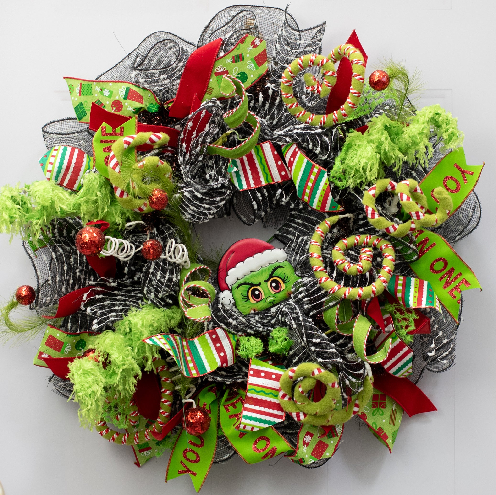 5" Green Christmas Monster Elf Plant Enhancer