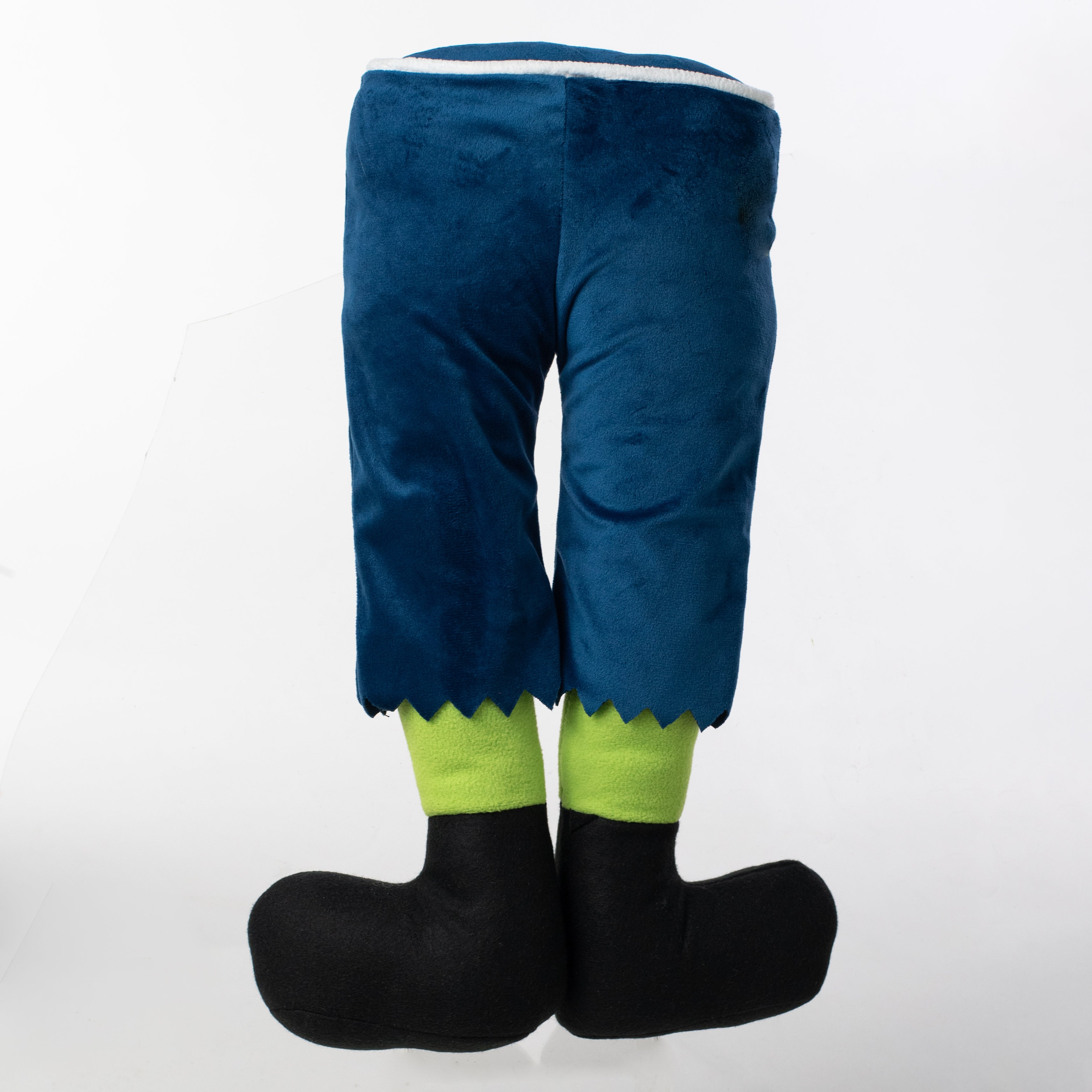 18" Plush Frankie Frankenstein Legs Wreath Accent