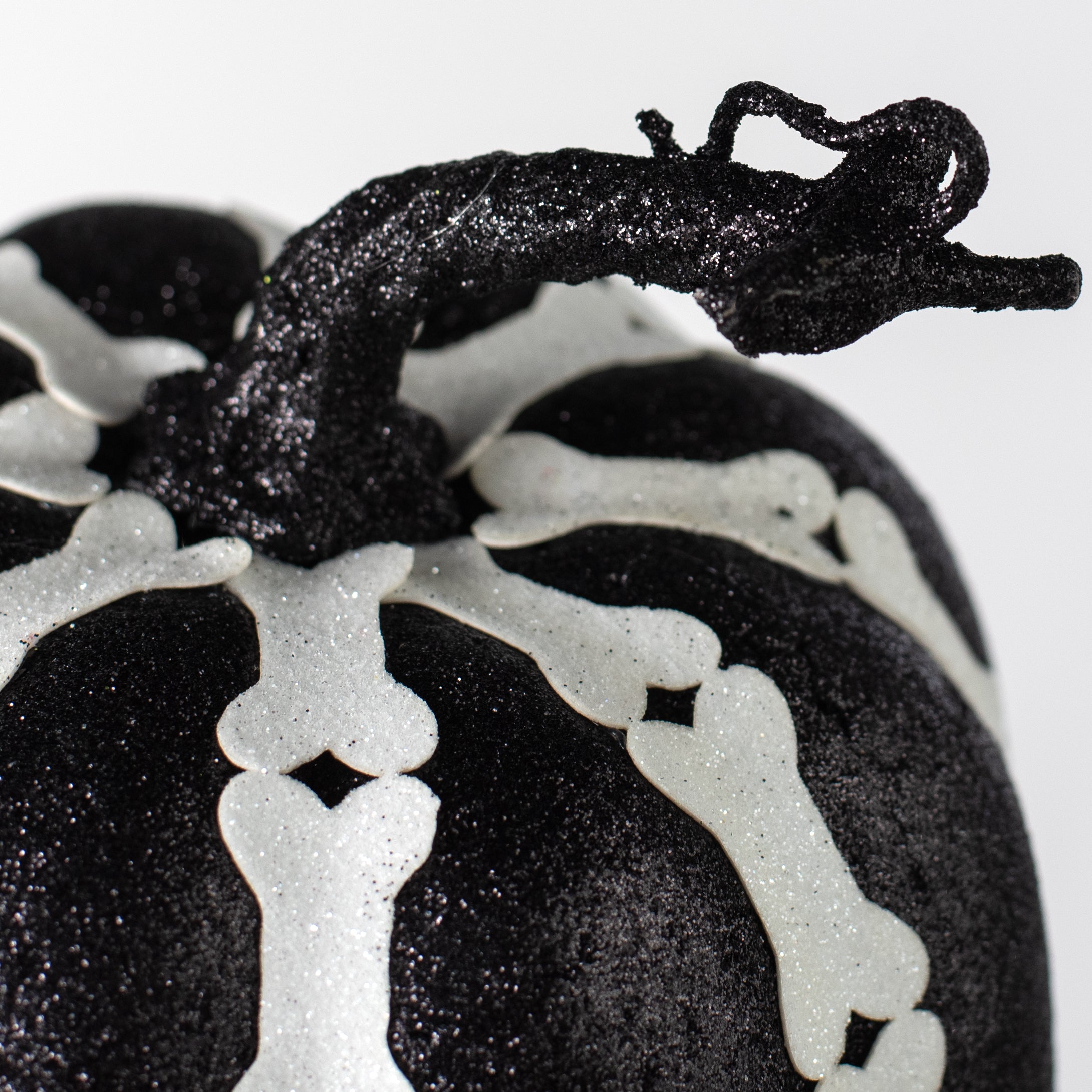 6.5" Skeleton Bones Pumpkin Decor