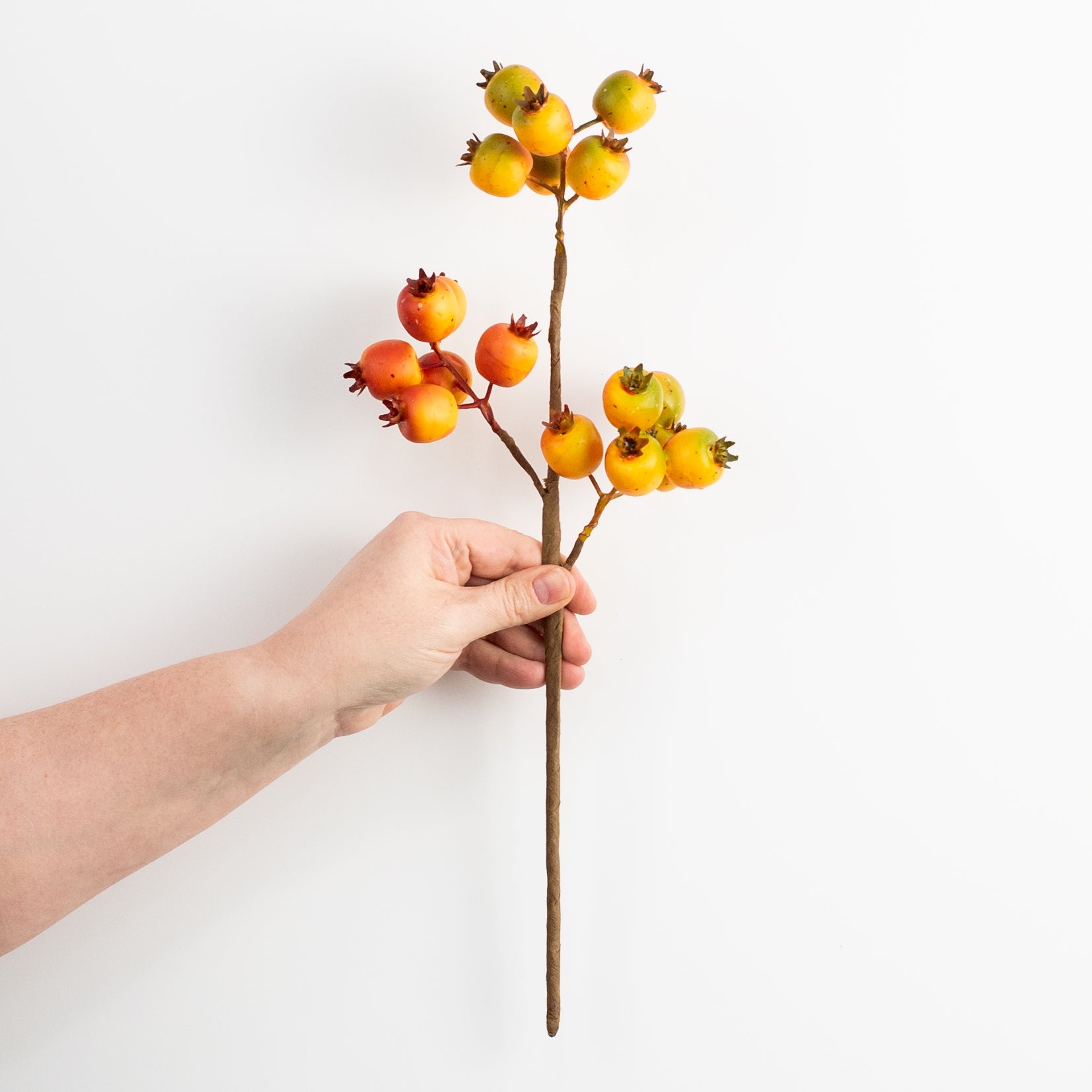 16" Crabapple Berry Pick: Fall Hues