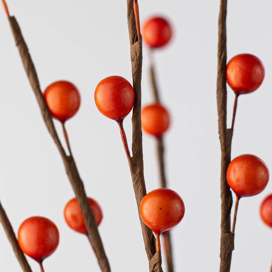 17" Matte Berry Pick: Rust Orange