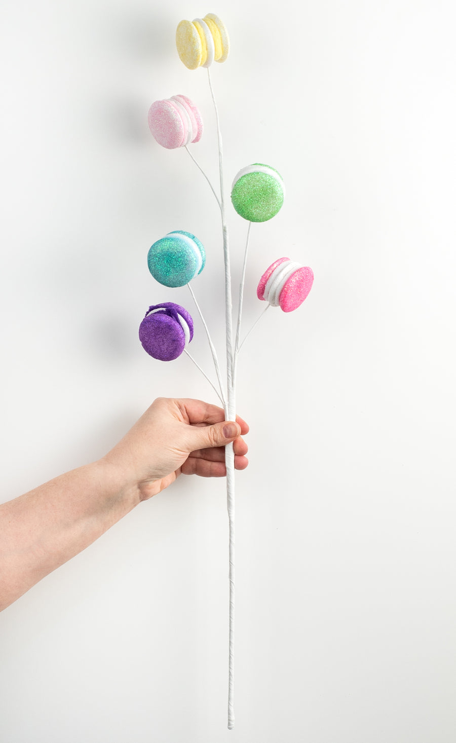 25" Macaron Spray: Pastel Candy