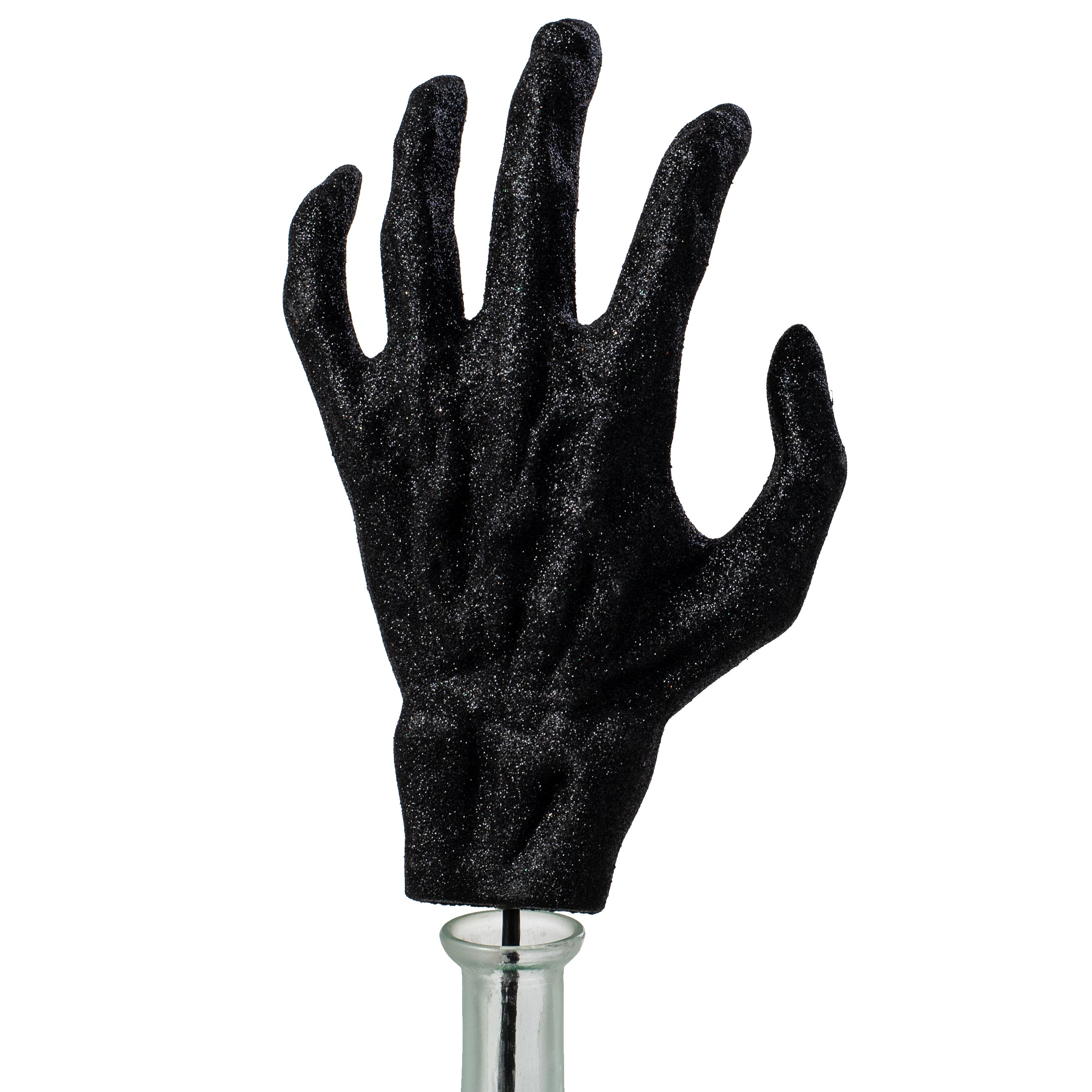 15" Glitter Monster Skeleton Hand Pick