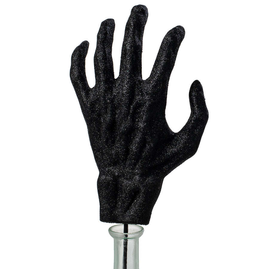 15" Glitter Monster Skeleton Hand Pick