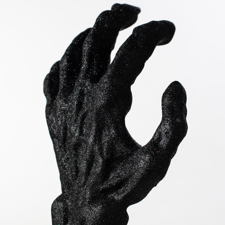 15" Glitter Monster Skeleton Hand Pick