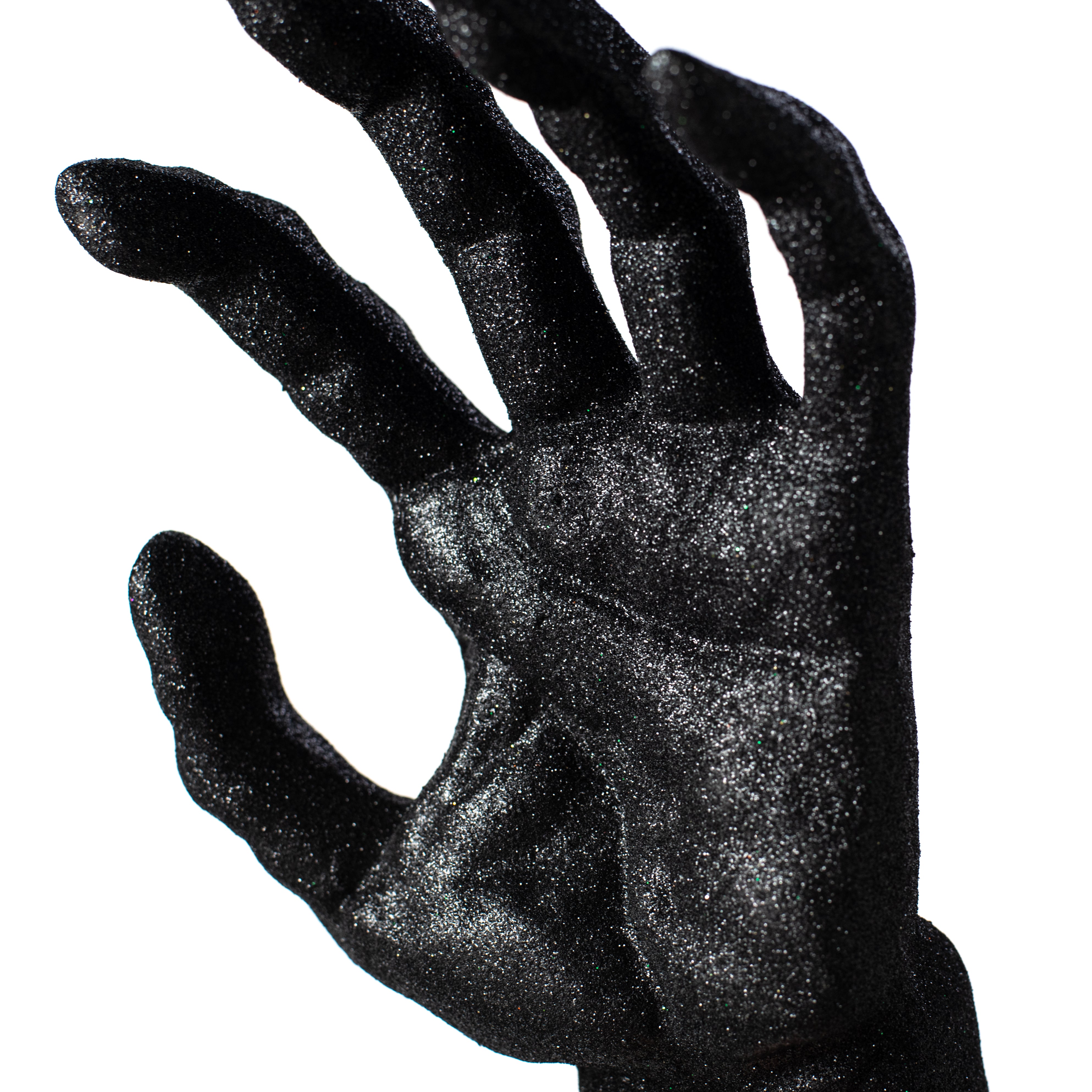 15" Glitter Monster Skeleton Hand Pick