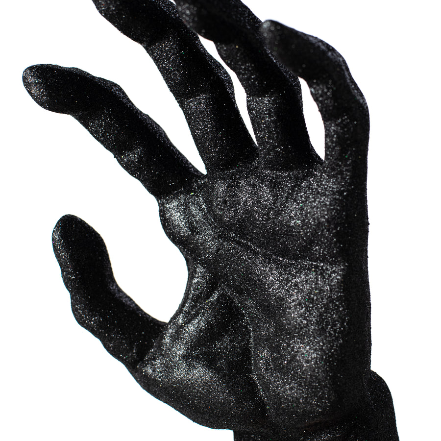 15" Glitter Monster Skeleton Hand Pick