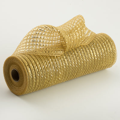 10" Metallic Breeze Mesh: Gold
