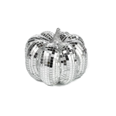 5" Mirror Disco Ball Mosaic Pumpkin