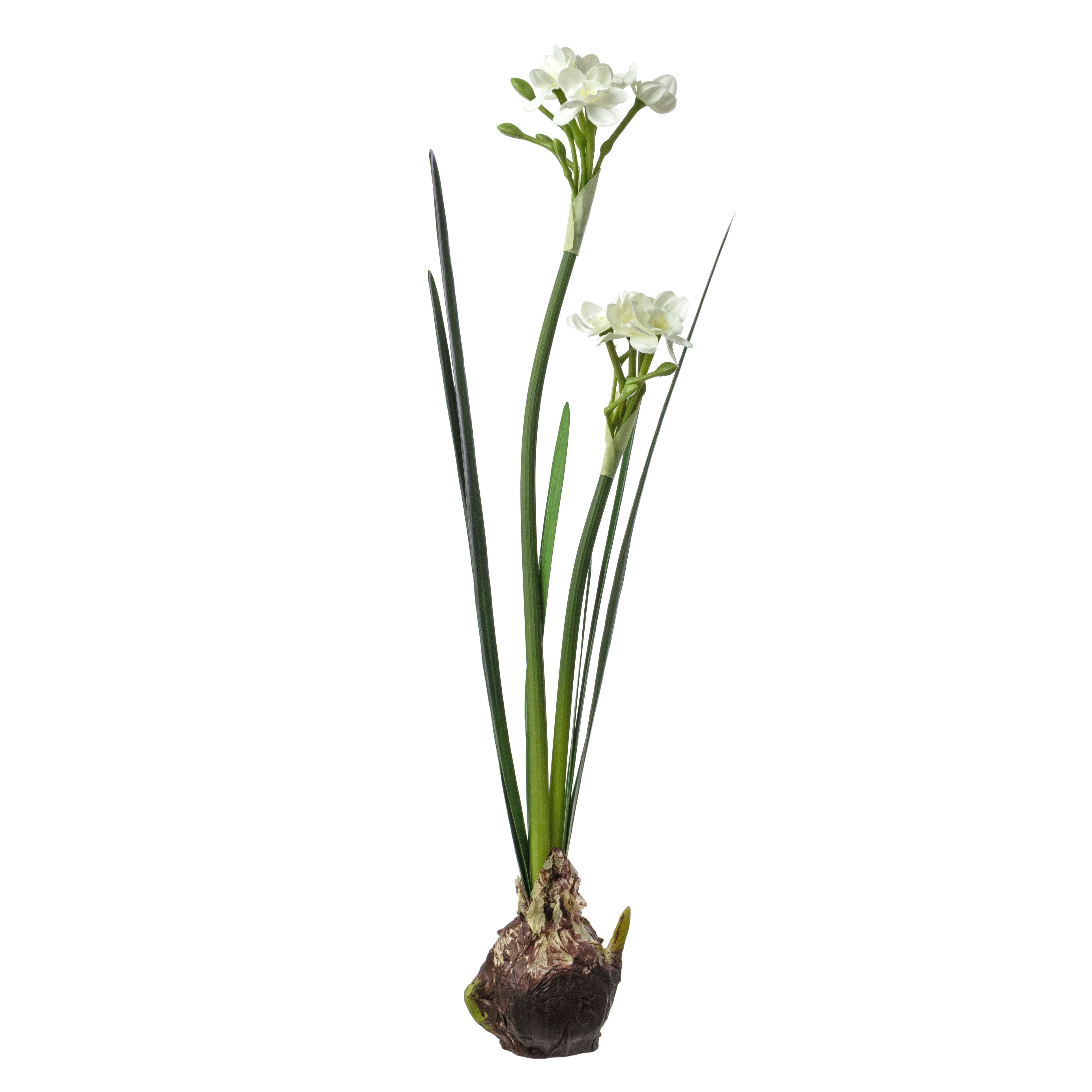 18" Artificial Paperwhite Narcissus Bulb