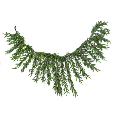6' Norfolk Island Pine Mantle Garland