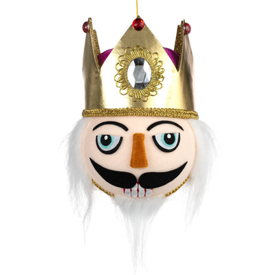 10" Nutcracker King Head Ornament