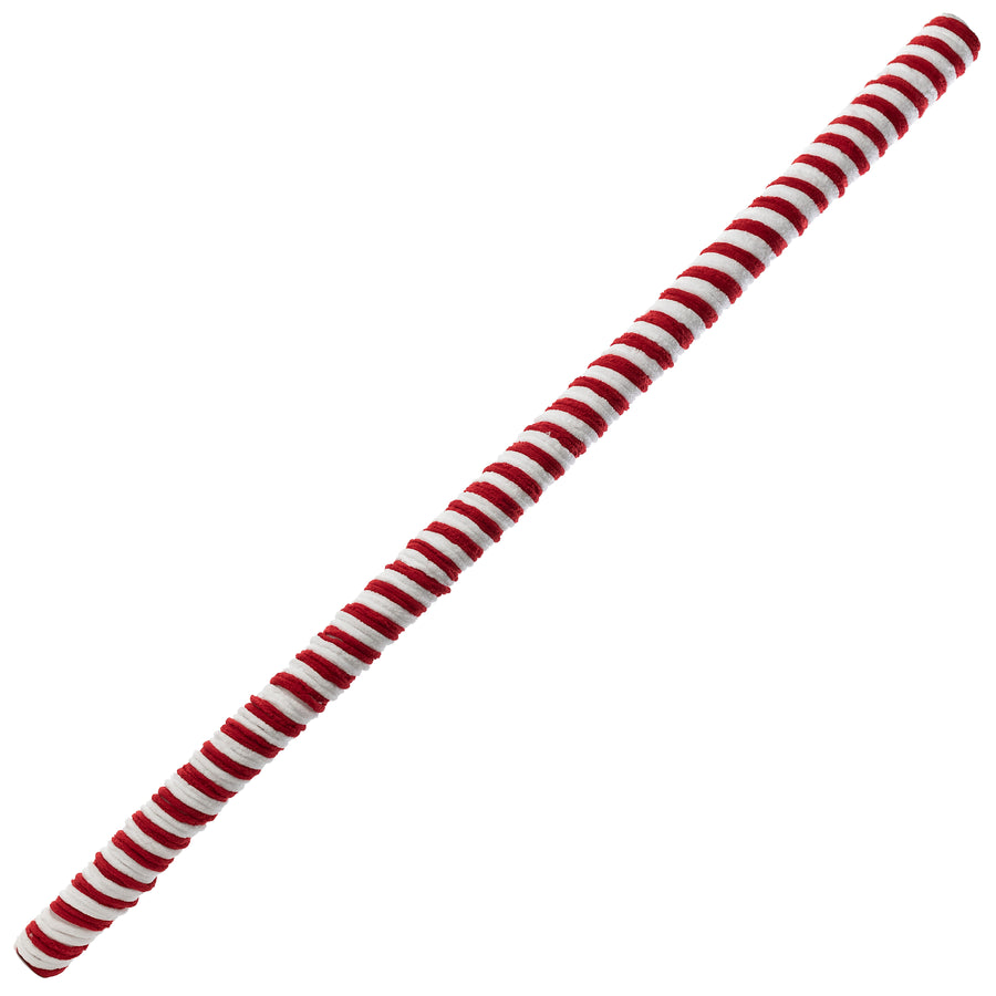 47" Velvet Peppermint Candy Cane Stick