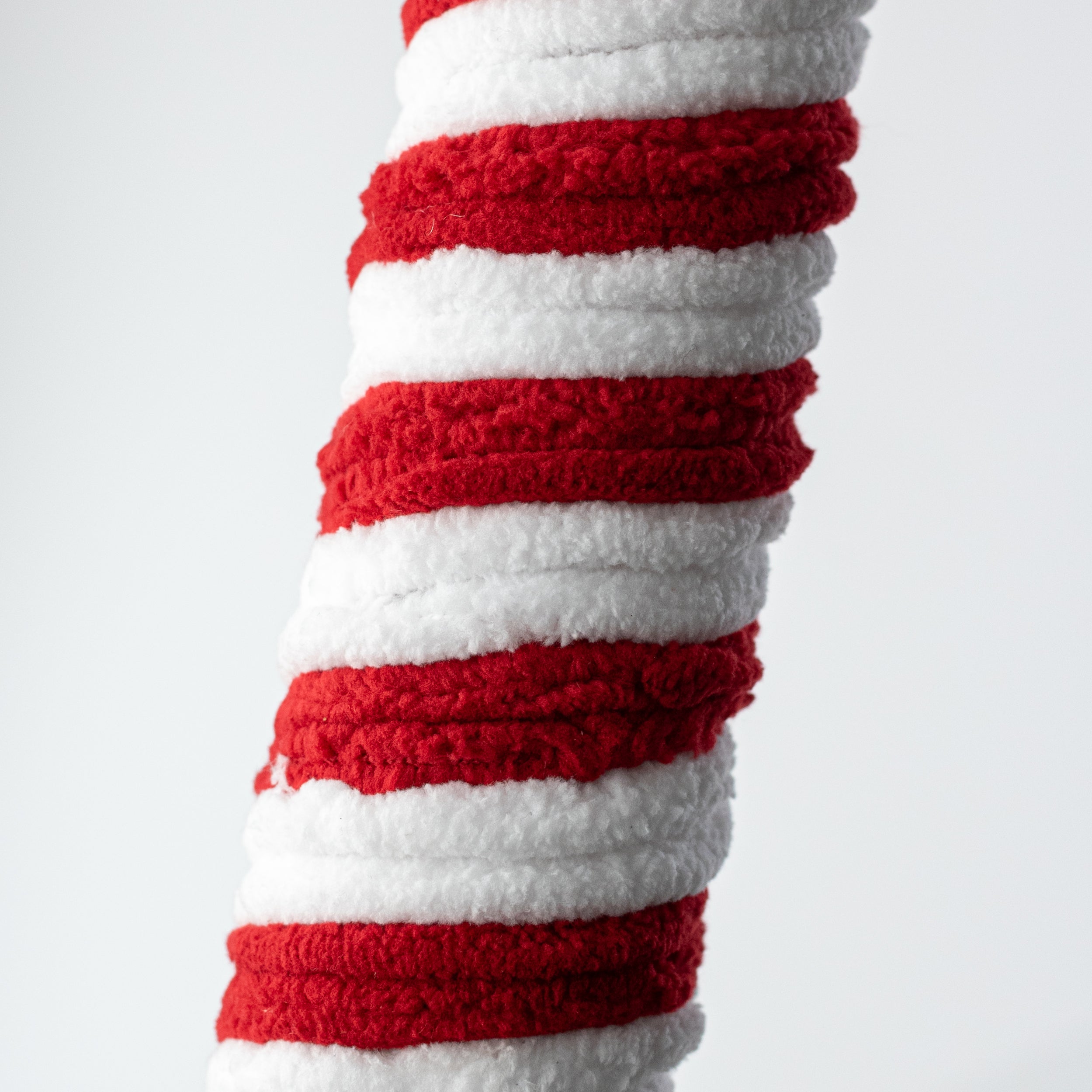 47" Velvet Peppermint Candy Cane Stick
