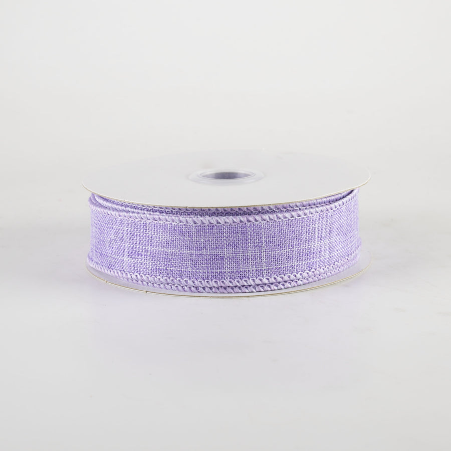 7/8" Royal Canvas Ribbon: Lavender (10 Yards)