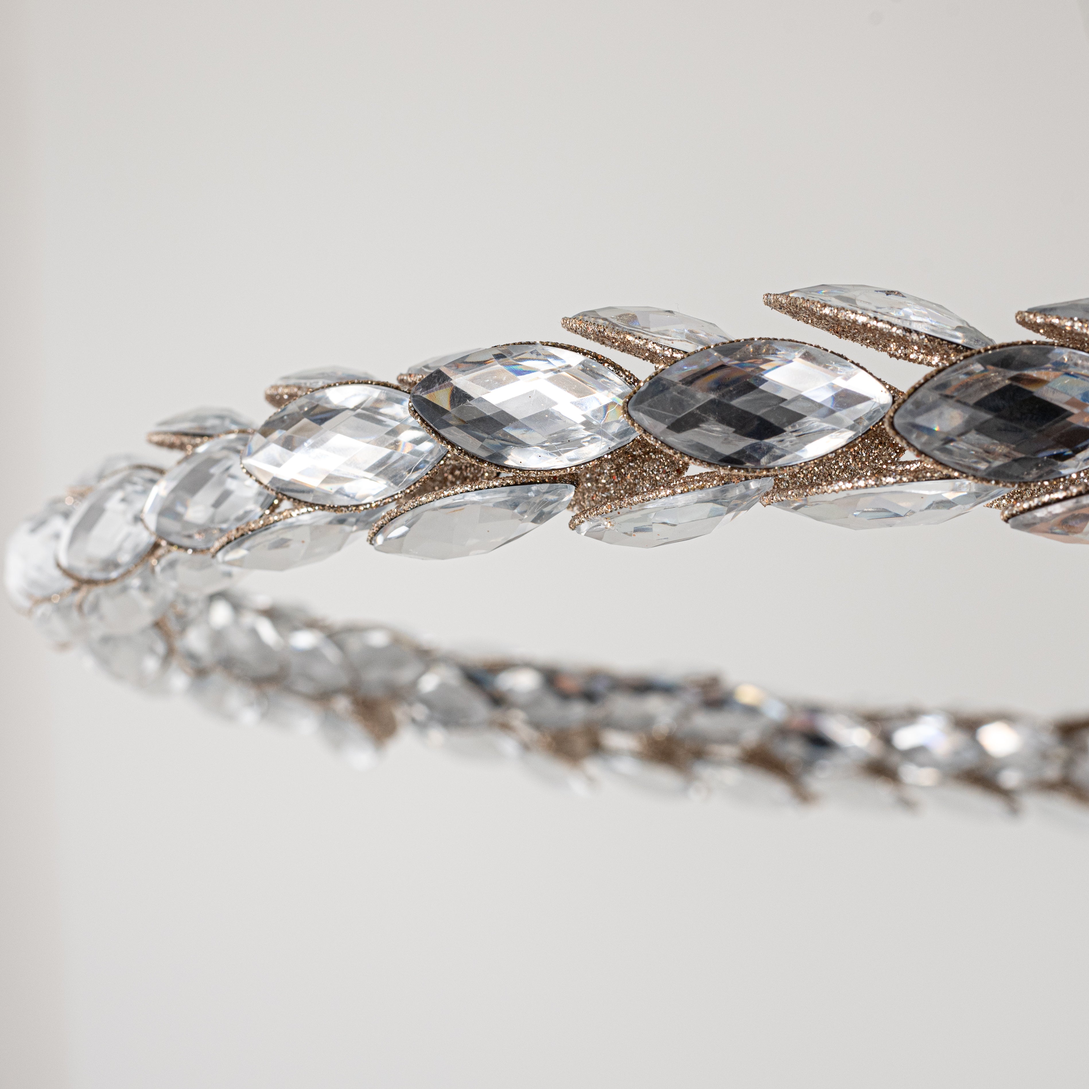 20" Glittered Rhinestone Wreath