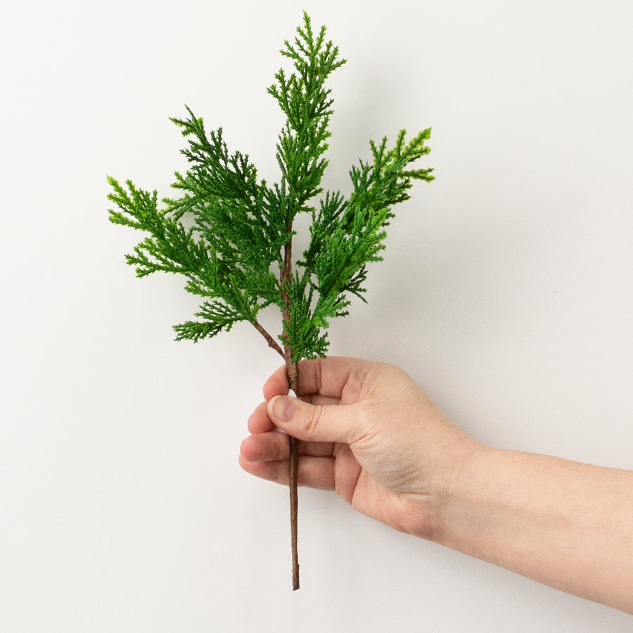 12" Artificial Juniper Pick