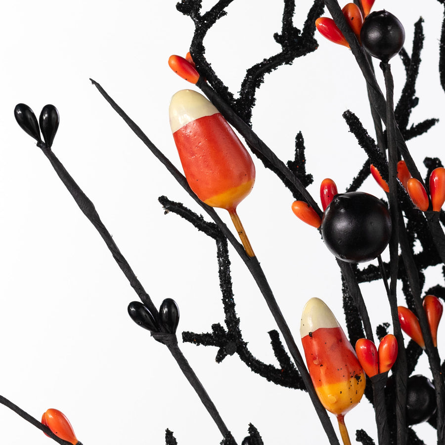 16" Berries, Pips and Candy Corn Pick
