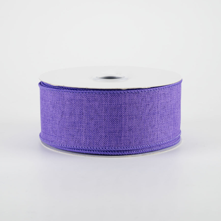 1.5" Royal Canvas Ribbon: Purple (10 Yards)