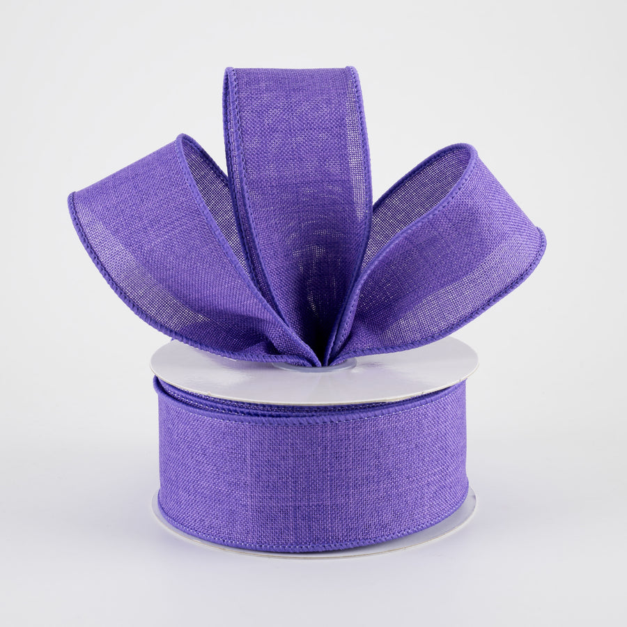 1.5" Royal Canvas Ribbon: Purple (10 Yards)
