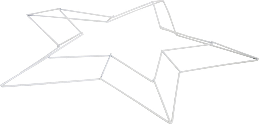 16" Star Wire Form: White