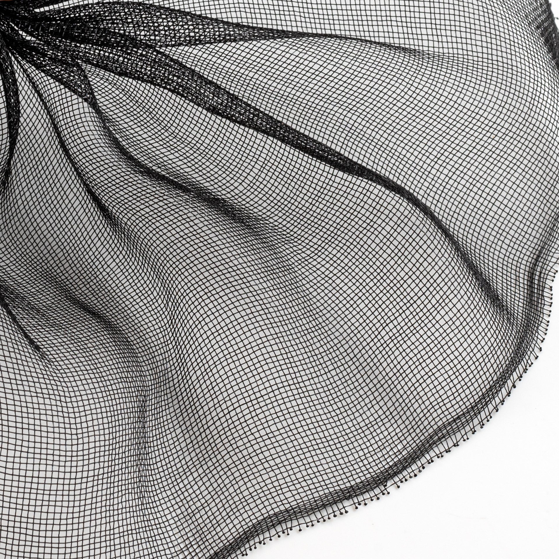 10" Fine Weave Deco Mesh: Black