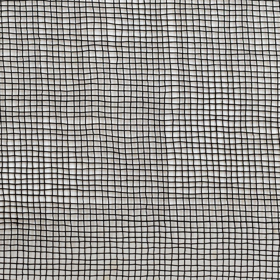10" Fine Weave Deco Mesh: Black