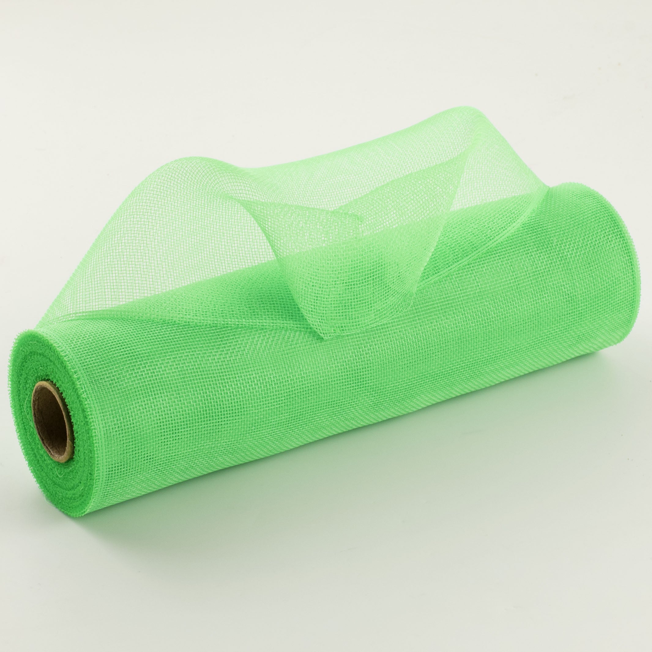 10" Fine Weave Deco Mesh: Lime Green