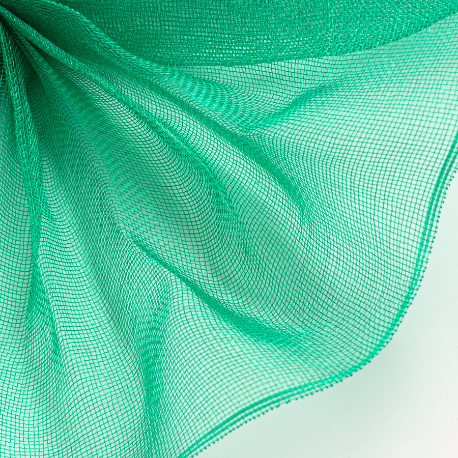 10" Fine Weave Deco Mesh: Emerald Green