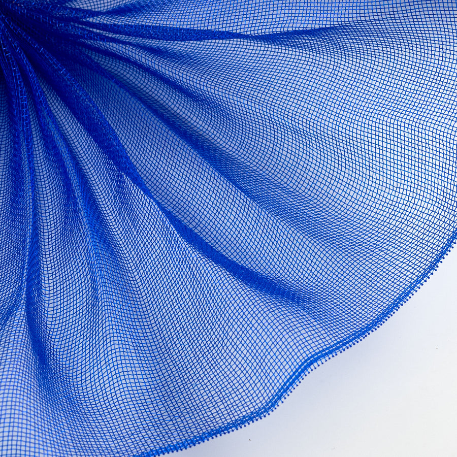 10" Fine Weave Deco Mesh: Royal Blue