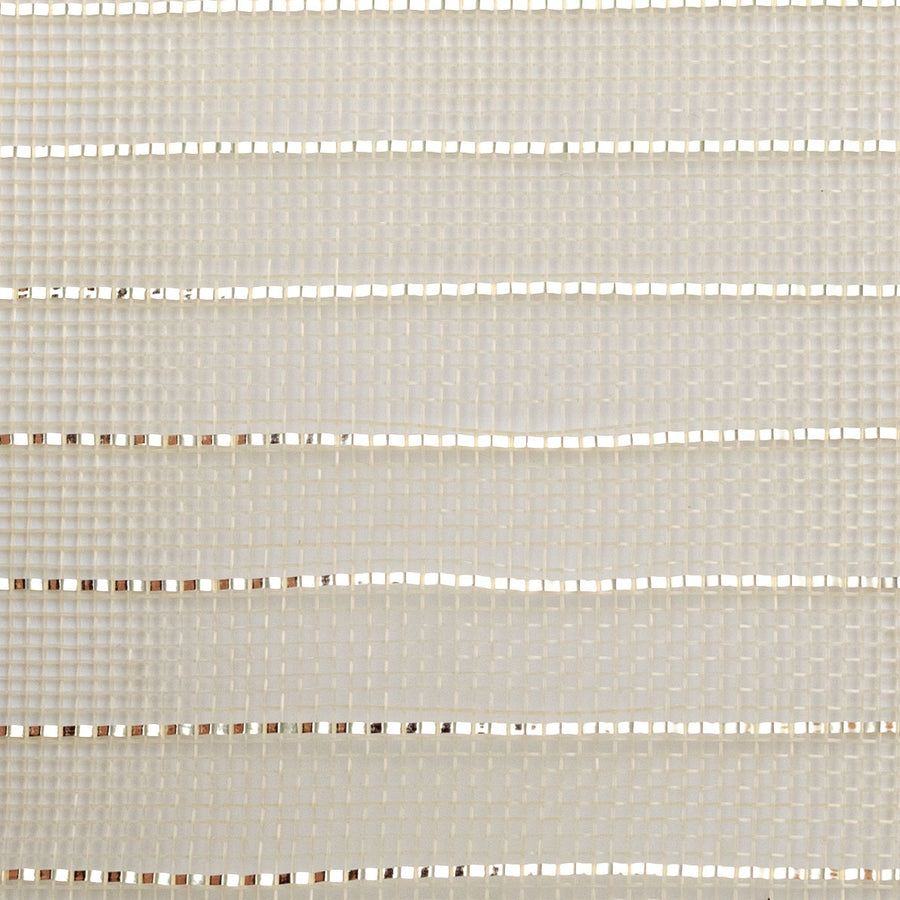 10" Metallic Fine Weave Deco Mesh: Champagne Gold