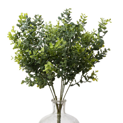 18" Plastic Eucalyptus Bush