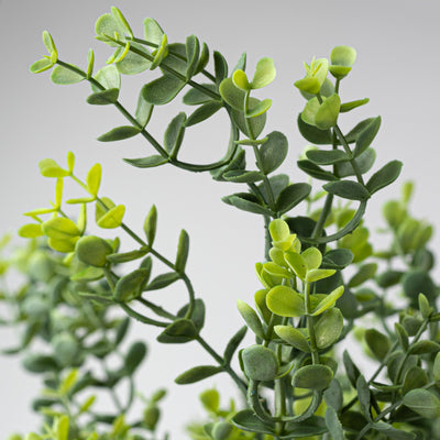 18" Plastic Eucalyptus Bush