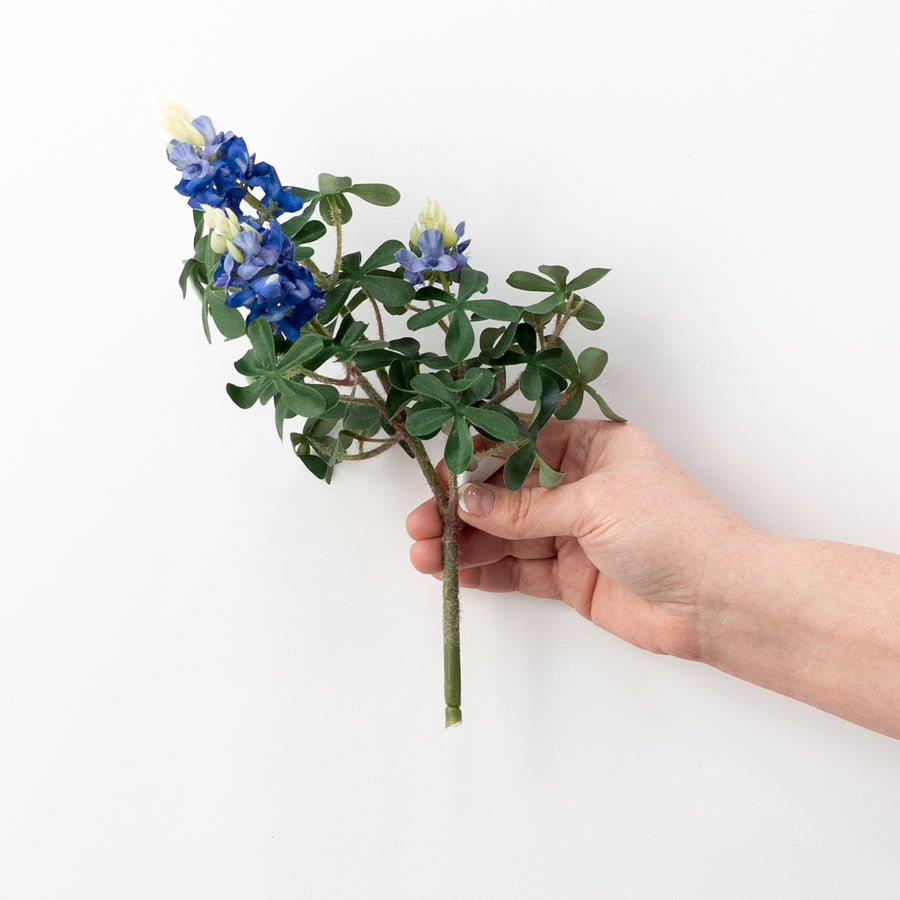 11" Bluebonnet Spray