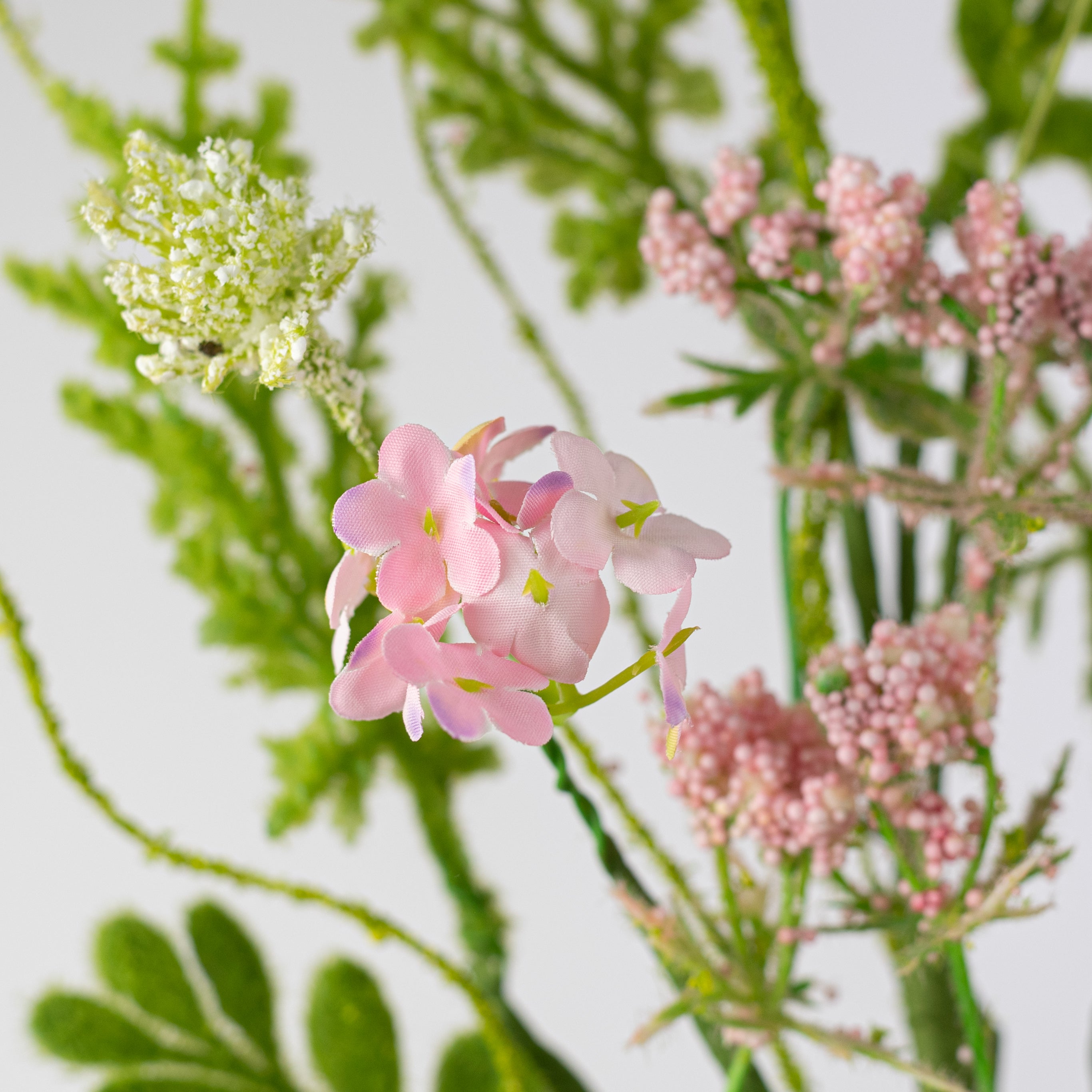 18" Flowering Sedum Filler Pick: Pink