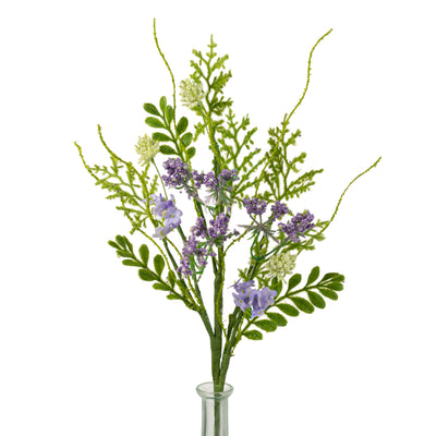 18" Flowering Sedum Filler Pick: Purple