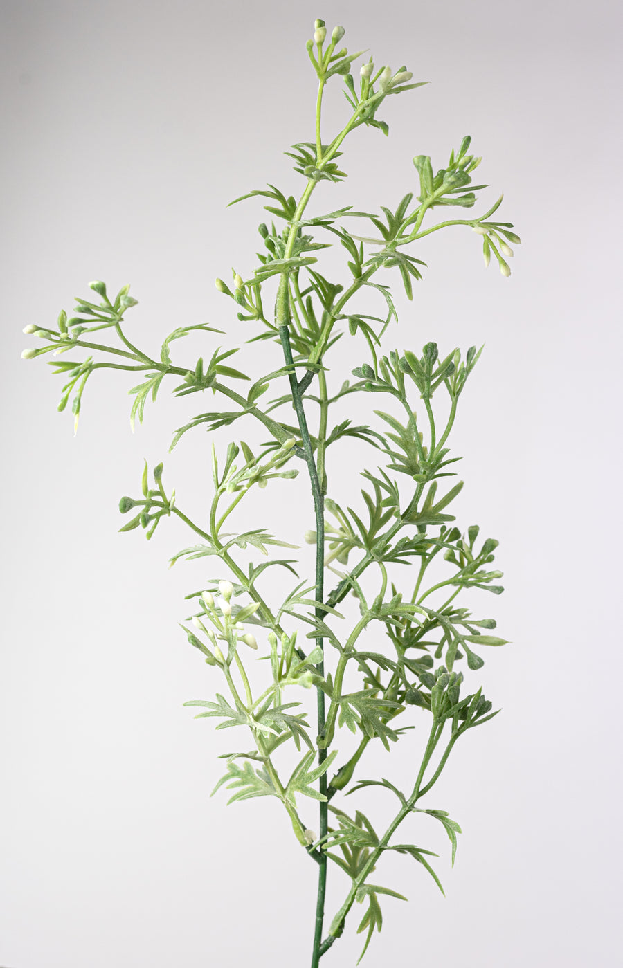 20" Plastic Wildflower Filler Bush: White
