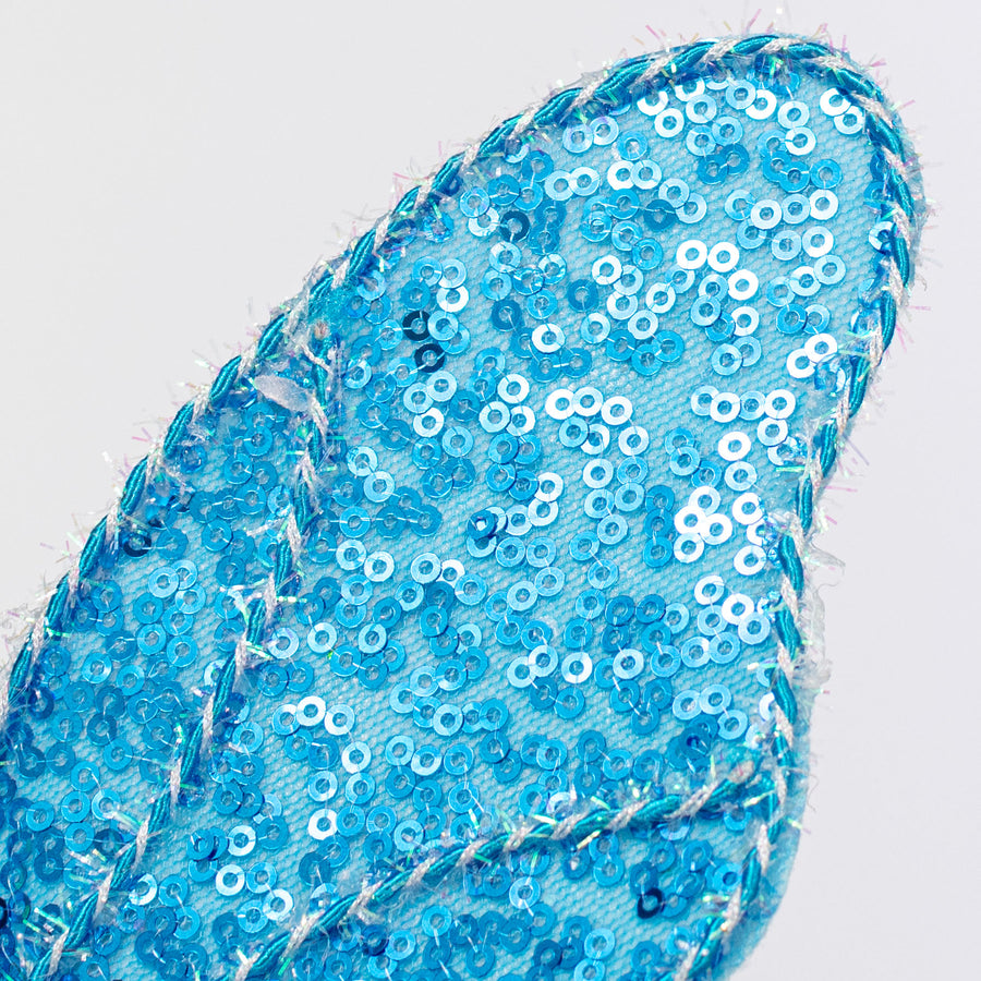 8" x 10" Sequin Butterfly Pick: Iridescent Blue