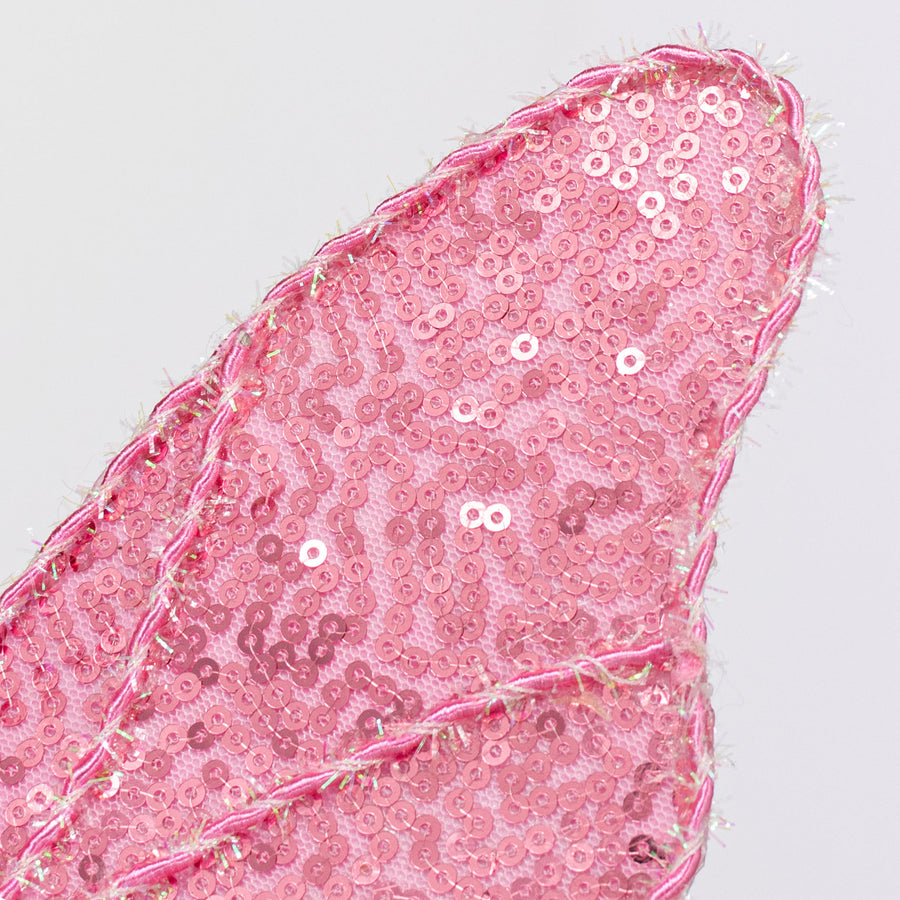 8" x 10" Sequin Butterfly Pick: Iridescent Pink