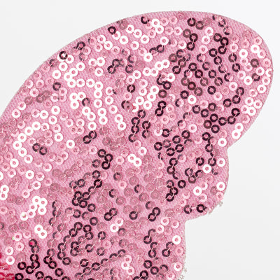 11" Sequin Butterfly Pick: Pink