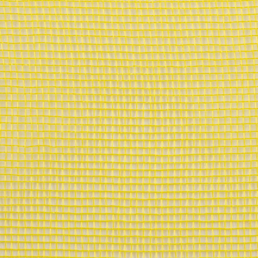 10" Fine Weave Deco Mesh: Yellow