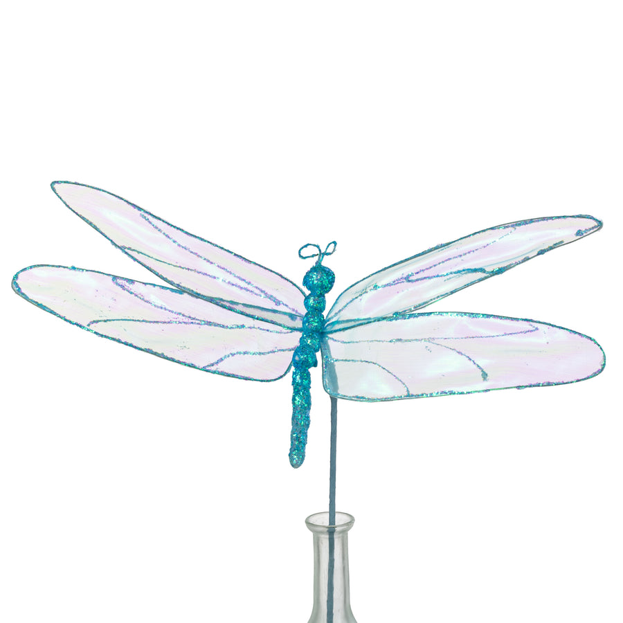 16" Dragonfly Pick: Iridescent Blue