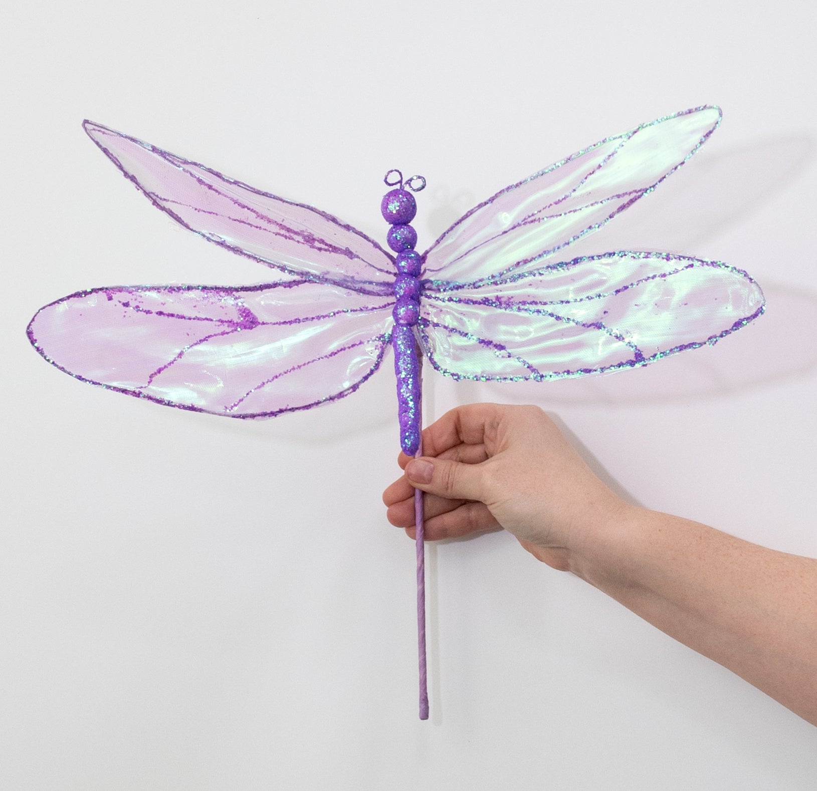 16" Dragonfly Pick: Iridescent Purple