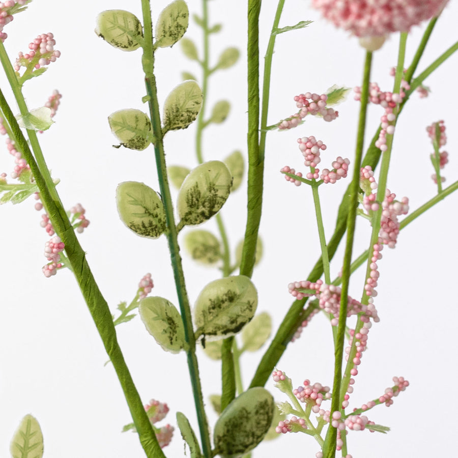 30" Snowball Allium Bush: Pink