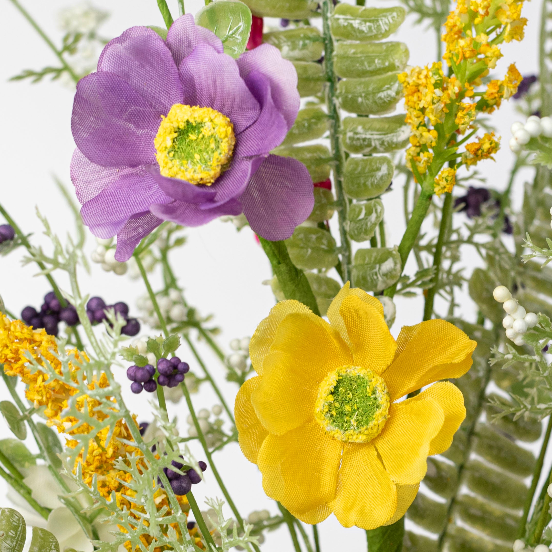 26" Mixed Spring Wildflowers Spray