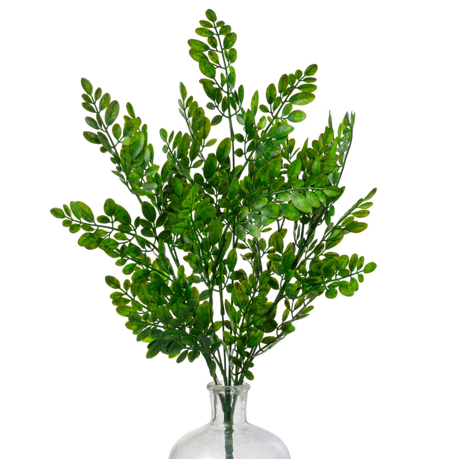 21" Plastic Hemlock Bush