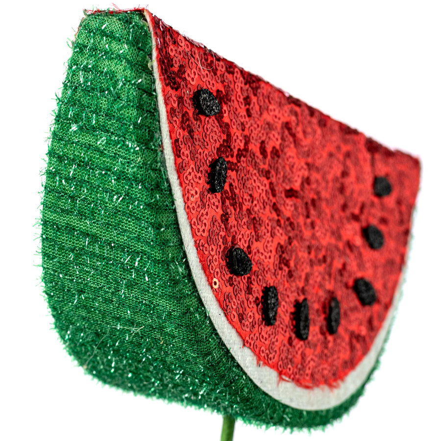 8" x 18" Shimmering Sequin Watermelon Pick
