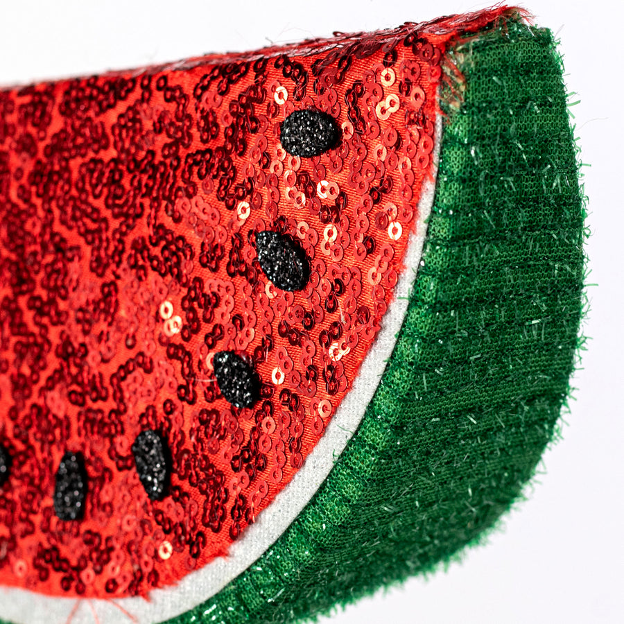 8" x 18" Shimmering Sequin Watermelon Pick