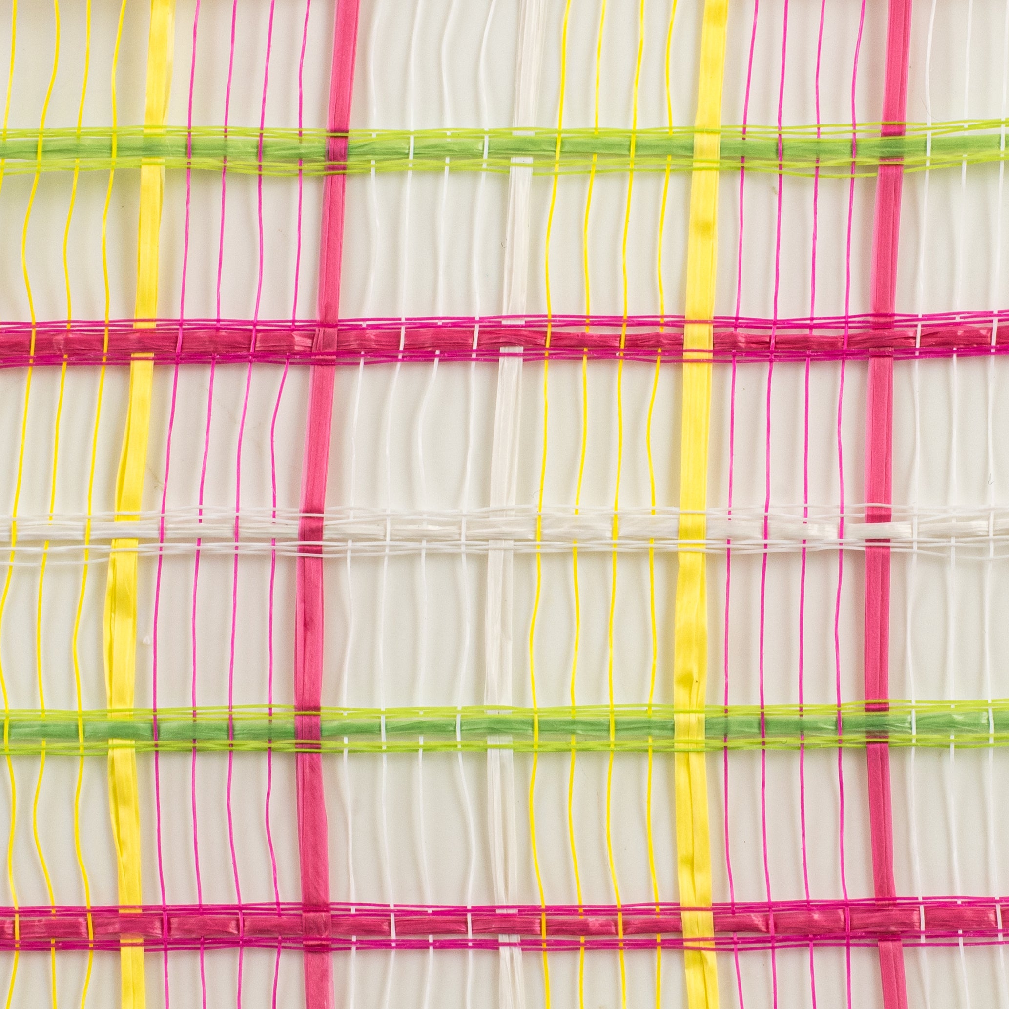 10" Wide Weave Mesh: Lime, Fuchsia Pink & Yellow